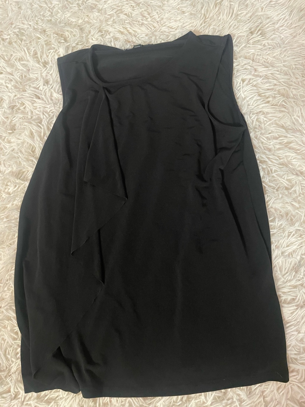 Banana Republic Black Pencil Skirt with Side Drape